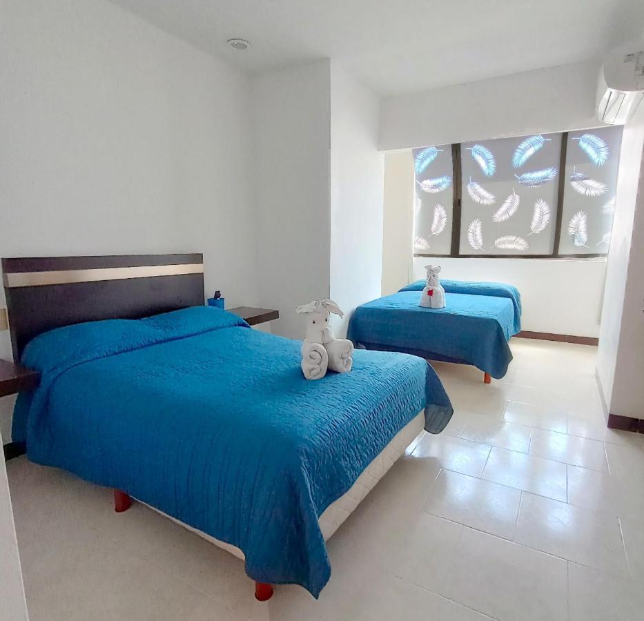 Hotel Plaza Playa Плая-дель-Кармен Экстерьер фото